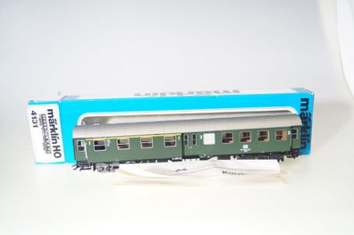 h0 Märklin 4131 Umbauwagen DB 2. Kl., top/ovp/Bel
