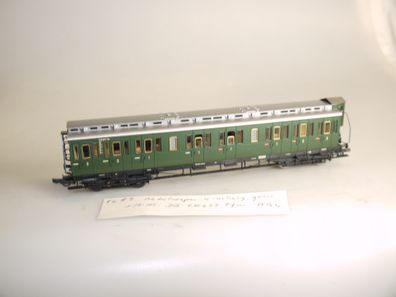 h0 5689K Fleischmann Abteilwagen 1./2. Kl., top-Zustand, aber ohne OVP