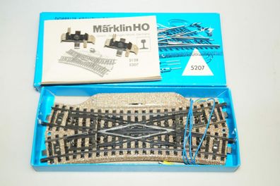 H0: Märklin M-Gleis 5207 Doppelte Kreuzungsweiche / /l. – neuw./ovp