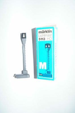 H0: Märklin M-Gleis 5113 Lichtmast, neuw./ovp