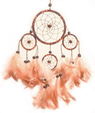 Dreamcatcher batik - Traumfänger Ø 9 cm & 3 x klein
