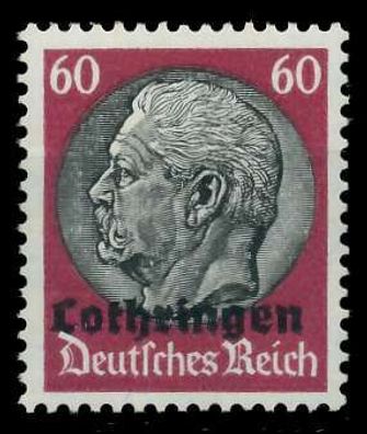 BES. 2WK Lothringen Nr 14 postfrisch X88A092