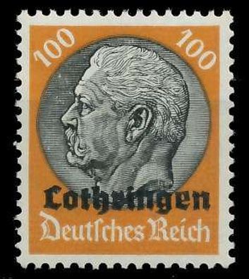 BES. 2WK Lothringen Nr 16 postfrisch X88A096