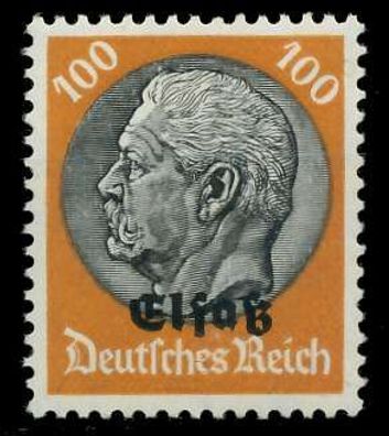 BES. 2WK ELSASS Nr 16 postfrisch X88A0BE