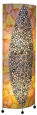 Lampe Enno - Ovale Stehlampe, Größe ca. 100 cm, Deko-Leuchte, Stimmungsleuchte