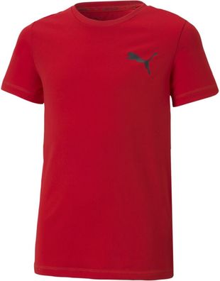 Puma Kinder Shirt ACTIVE Small Logo Tee B 586980
