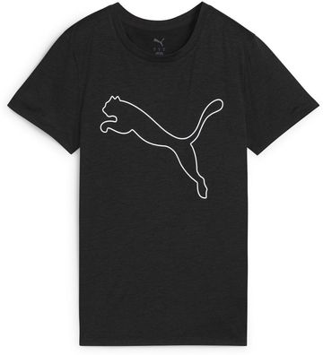 Puma Damen Shirt W TAD Essential Heather Logo Tee 525893