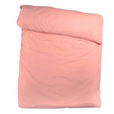 Zoeppritz Basis Easy salmon duvet cover 220 100% Cotton, 200 TC 200x200 633000