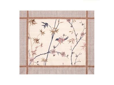 Bassetti Tischdecke TWILL FONG CREME 150x250 * 9322735 FS 2023 Neuheit