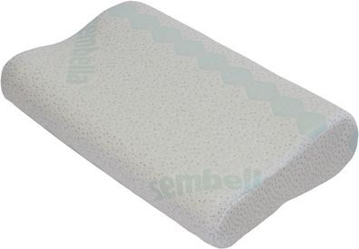 Best For You Orthopädisches Nackenkissen 50x30x13 cm - VISCO Memory Foam Kopfkissen