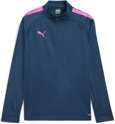 Puma Kinder Crew Sweatshirt TeamLIGA 1/4 Zip Top Jr 657237