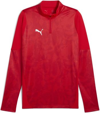 Puma Crew Sweatshirt TeamCUP Training 1/4 Zip Top 659164