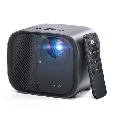 ETOE E3 Pro-Projektor mit Google TV, 600 ANSI, natives 1080P, 4K-Dekodierung