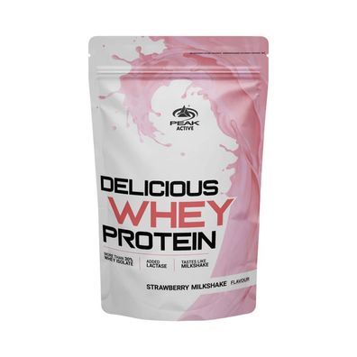 Peak Delicious Whey Protein (450g) Strawberry Milkshake