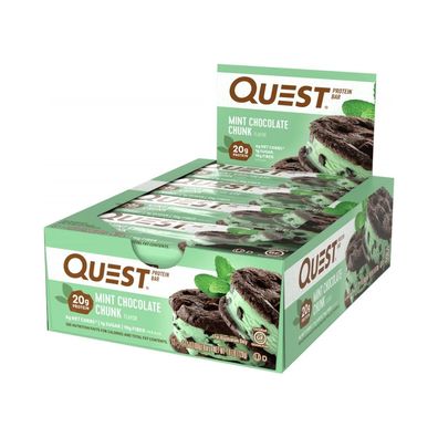Quest Nutrition Quest Bars (12x60g) Mint Chocolate Chunk