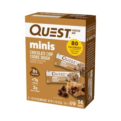 Quest Nutrition Quest Mini Bars (14x23g) Chocolate Chip Cookie Dough