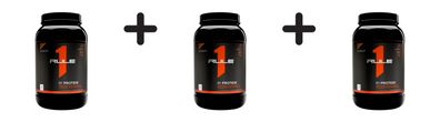 3 x Rule1 R1 Protein (2lbs) Chocolate Fudge