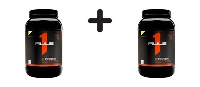 2 x Rule1 R1 Protein (2lbs) Frozen Banana