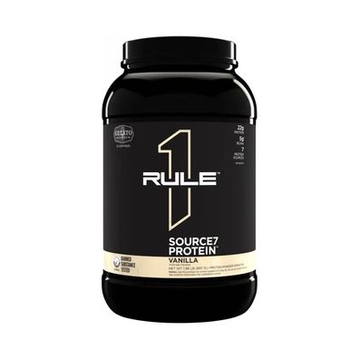 Rule1 R1 Source7 Gelato Protein (2lbs) Vanilla Ice Cream