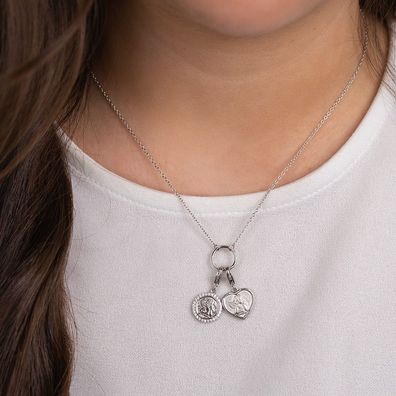 Engelsrufer Damen Silberkette mit Charm Anhänger ERN-CHARM-50
