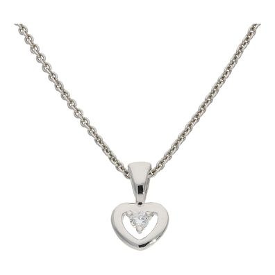 Anhänger Herz Silber 925 mit Zirkonia JL10-02-3705