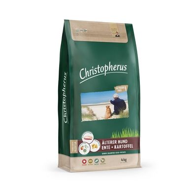 Christopherus Getreidefrei Senior Ente & Kartoffel 4 kg