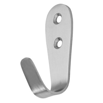 10x Edelstahl Garderobenhaken Wandgarderobe Mantelhaken Haken Garderobe Wand