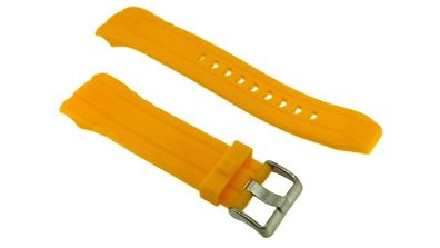 Calypso Uhrenarmband Kunststoff gelb Spezial Anstoß • K5697/1 • K5697