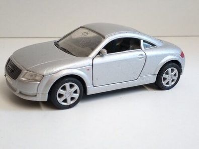 Audi TT Coupe silber 1:34 Welly 9740 Modellauto