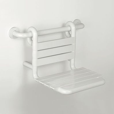 pba 01 Duschsitz, 445x485x375mm einhängbar, breiter Sitzfläche, Nylon