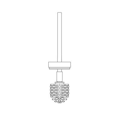 pba 01 WC-Bürste für Art 4CN.486.0000, aus Nylon, 330mm