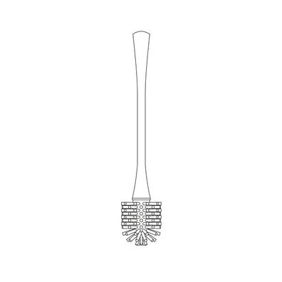 pba 01 WC-Bürste für Art 4CN.486.000C aus Nylon, 380mm