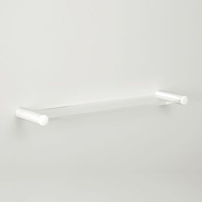 pba 01 Plexiglasablage, seitlichen Halterungen, aus Nylon, 140x620(656)mm
