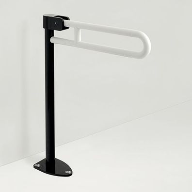 pba 01 Stützklappgriff, PRH 865mm aus Nylon für Bodenmontage