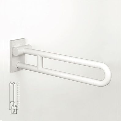 pba 01 Stützklappgriff drehbar, RH 700mm aus Nylon