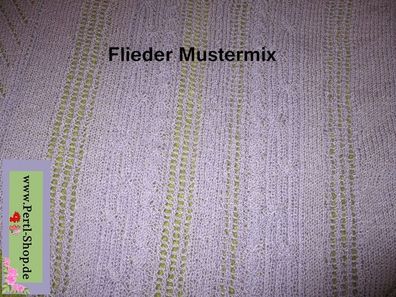 Schultertuch, Dreiecktuch, Stola, Schulterwärmer, Flieder, Unikat, handmade