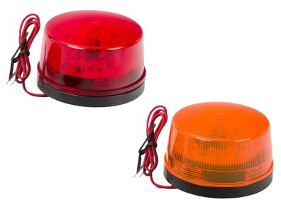 12V LED Blitzlicht Warnlicht Alarm Blitzer Signalleuchte Blinklicht für Alarmanl