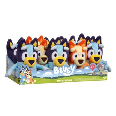 Moose Toys BLUEY Plüsch Einzelpack im Thekendisplay
