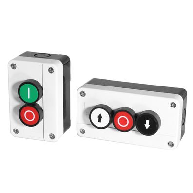 Gehäuse Aufputz Taster IP60 Schließer Öffner EIN AUS Schalter Tor Kran Antrieb