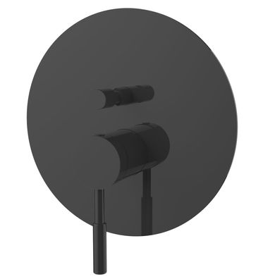 Beitz & Walz Aqvadesign Fertigmontageset Wannenfüll- und Brause rund f. C-Box, mattsc