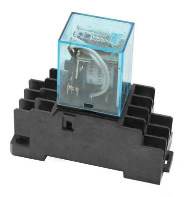Relais 4x UM 5A 12V 220V 230V 250V Universal Hutschienen Relais