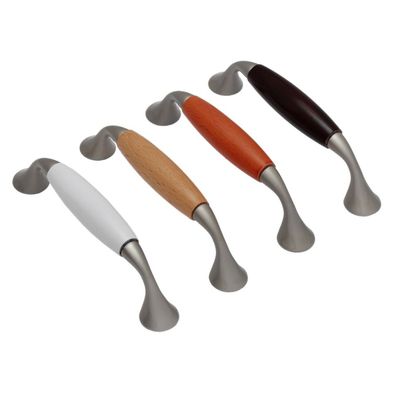 Möbelgriff Holzgriff Holzknopf Schubladengriff Knopf rund Möbelgriffe Natur