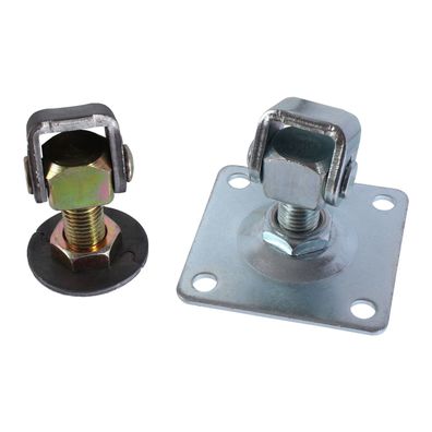 Torband Anschweißband verstellbar Metalltor Tor Anschraubplatte Scharnier Stahl