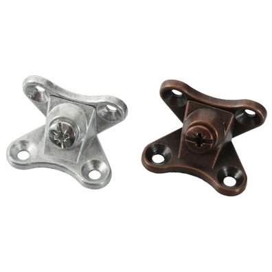 4x Metall Stuhlwinkel 20x20x35mm Möbel Korpusverbinder Holzverbinder