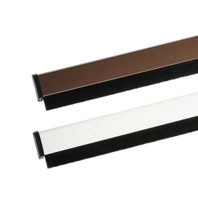 Türbodendichtung Automatik 100cm Aluminium Bürstendichtung Türbürste Türdichtung