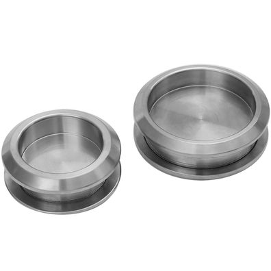 Glastür Griffmulde Edelstahl Muschelgriff Griffmuschel Türbeschlag Glastürgriff