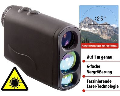 NEU Laser Entfernungsmesser Geschwindigkeit Fernrohr für Jäger Golfer Schützen