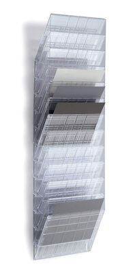 Durable Prospektspenderset A4 quer tr Flexiboxx 12 Fächer