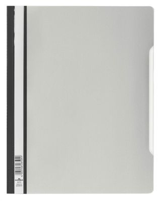 Durable Schnellhefter DIN A4 gr tr Deckblatt Beschr streifen
