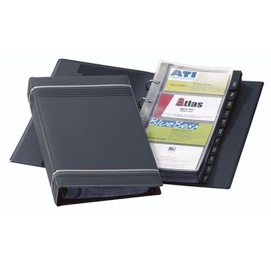 Durable Visitenkartenablage d gr Visifix Ringbuch f 200 Karten
